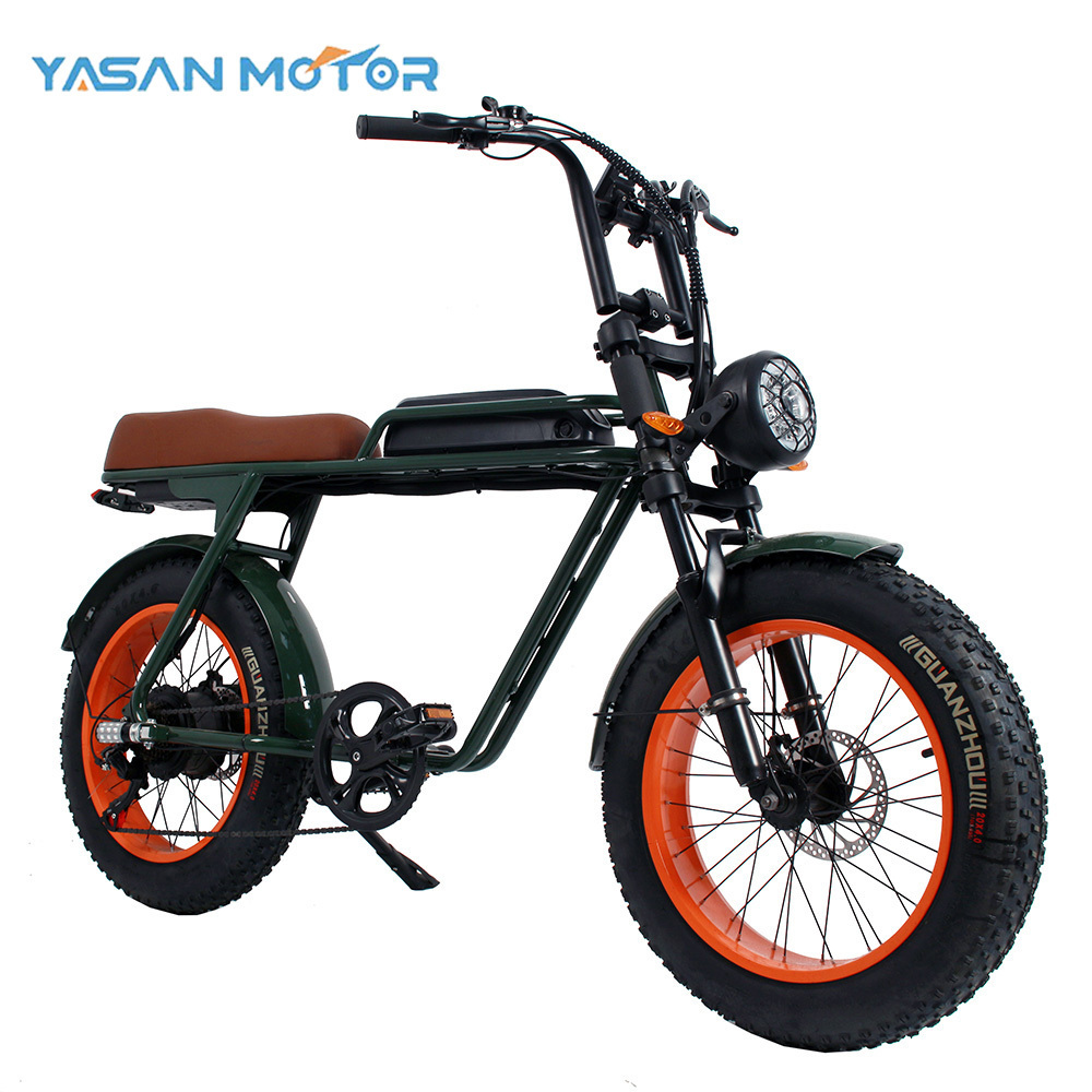 500w 48v Battery High Speed City Bike Suspension Electric Bicycle Ebike Hubless Fat Tire Mtb E Bike