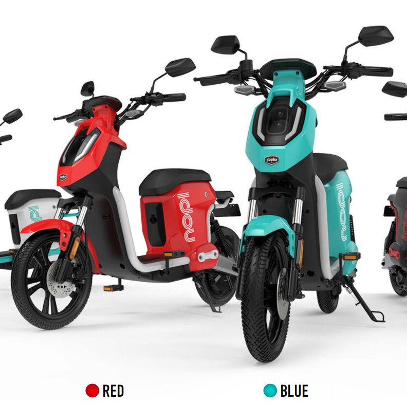 Eec L1e-b High Speed 48V31.2ah Electric Motorcycle With Brake Pedals 45km/h Electric Moped