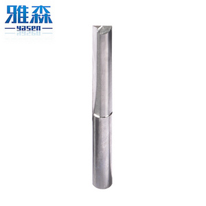 CNC cutting tools Tungsten Carbide router bit straight slot milling cutter with high precision