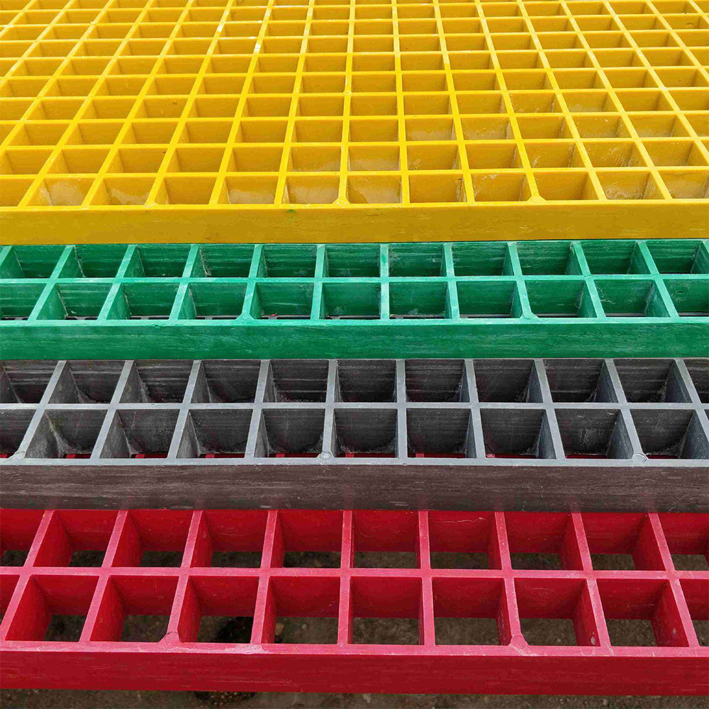 Fiberglass Composite Plastic Frp Grp Grating As Stair Treads / Platform / Walkways,Molded,Square Grid