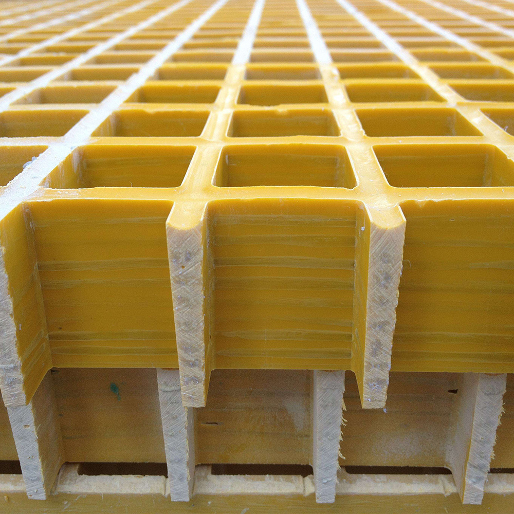 Fiberglass Composite Plastic Frp Grp Grating As Stair Treads / Platform / Walkways,Molded,Square Grid