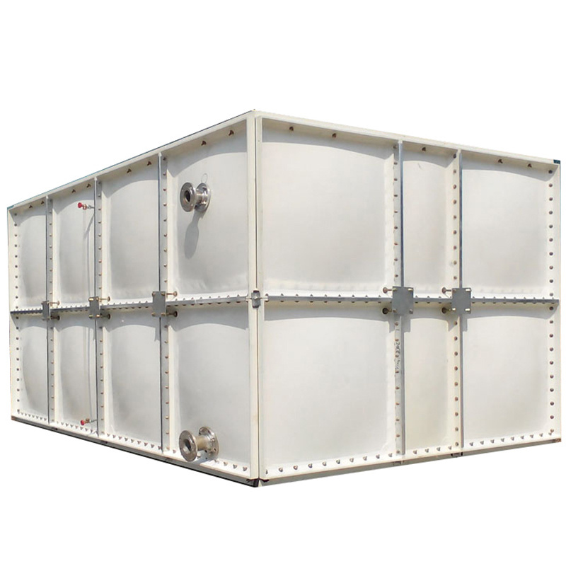 High strength Modular Rectangular Water Tank Fiber Glass FRP GRP Water Tank for Firefighting