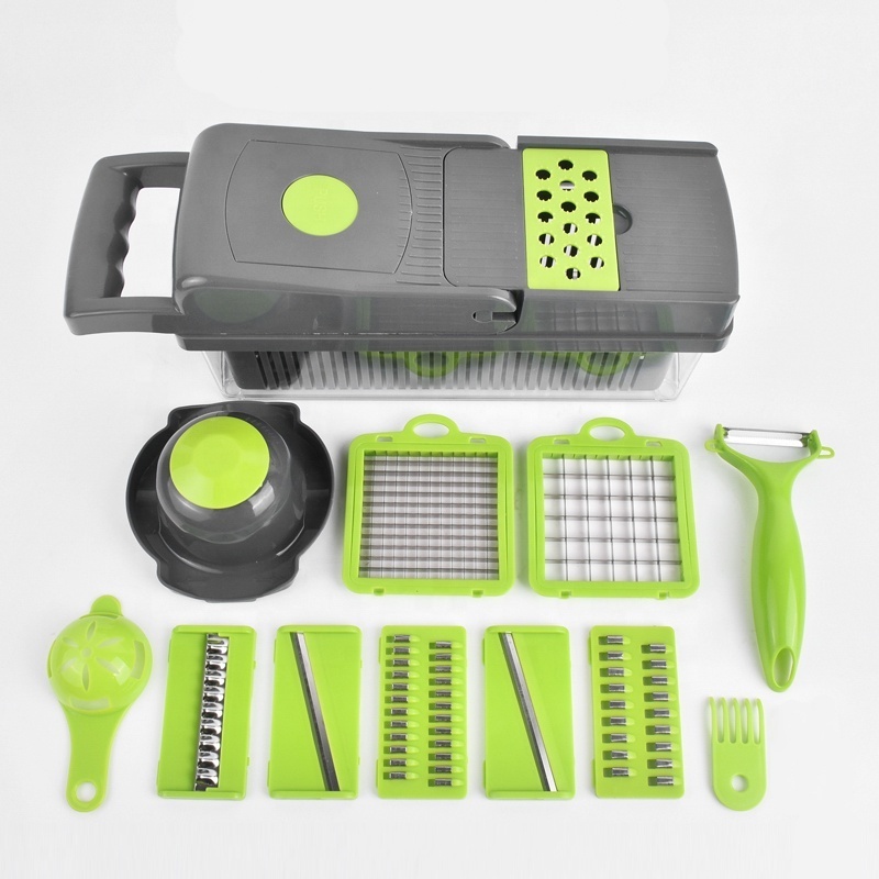 vegetable chopper 15 in 1 multifunctional manual cutter