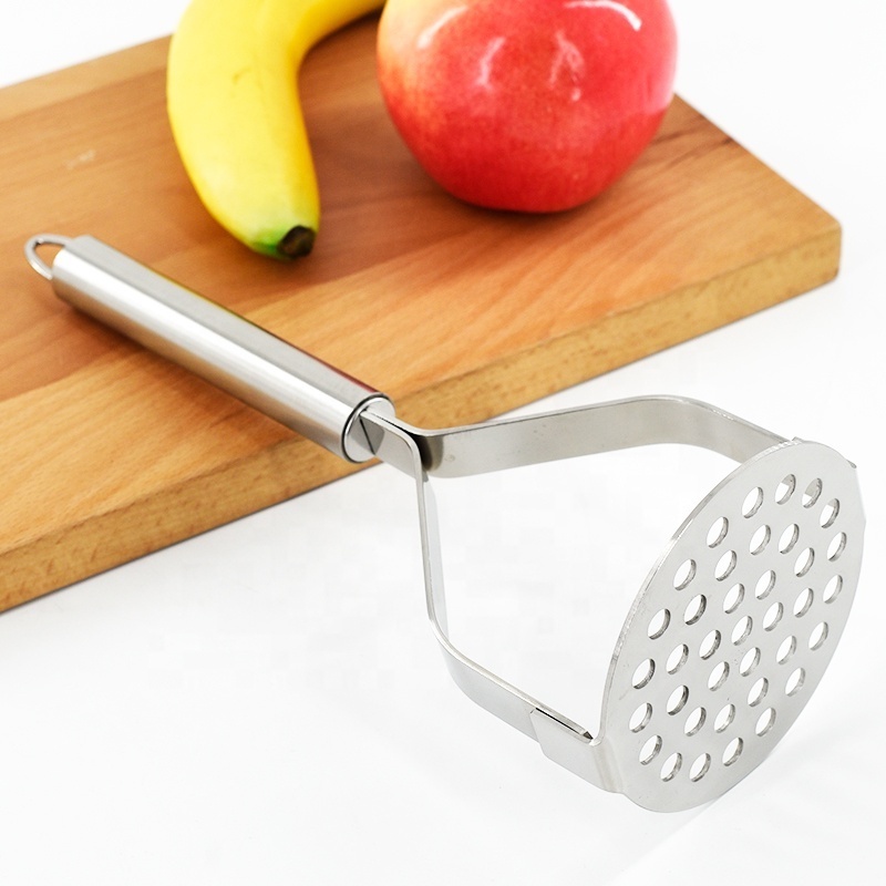 ArtSample stainless steel kitchen hand press potato ricer and masher