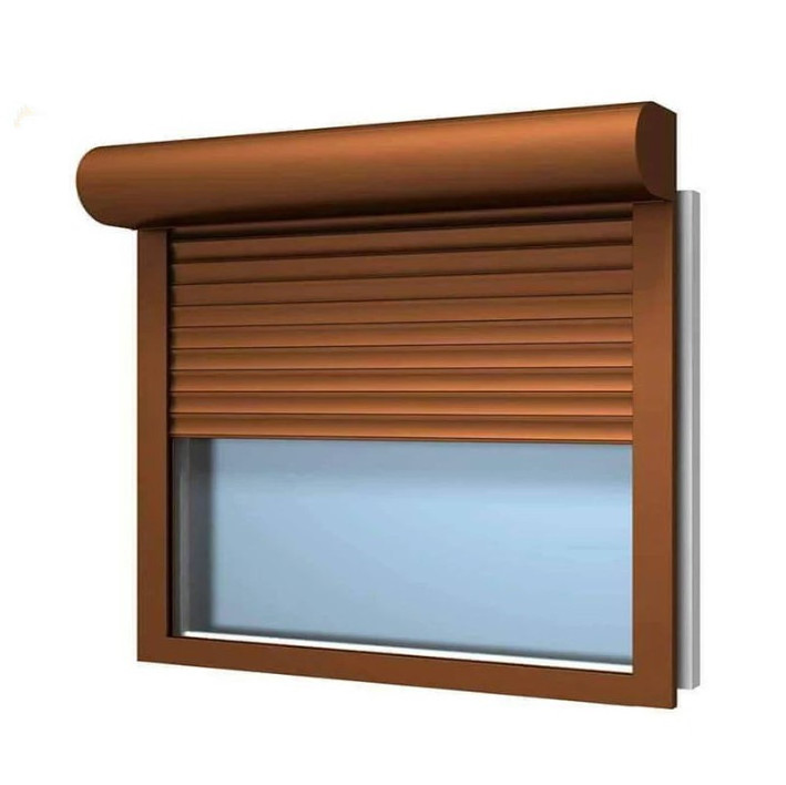 Automatic Roll up Window Shutters Price Electric Hurricane Roller Louver Aluminium Alloy Shutters Blinds