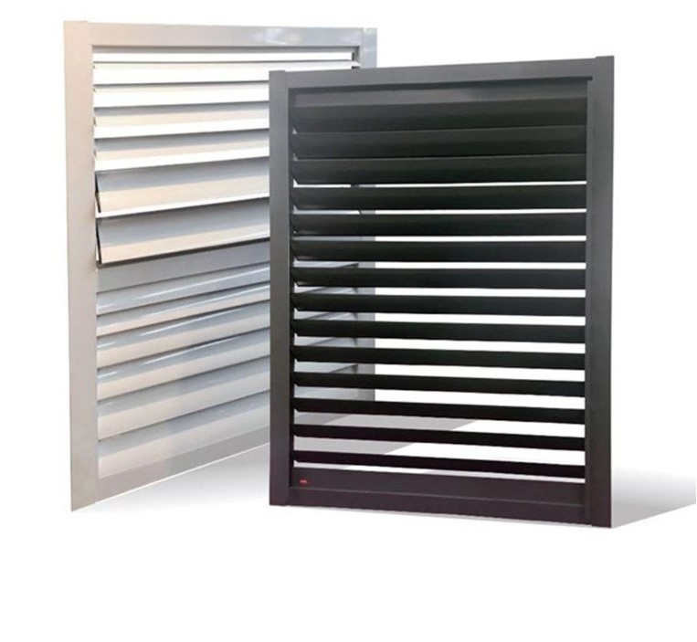 Aluminum exterior shutters sunshade blinds with low price horizontal louver blind sunshade shuttered window