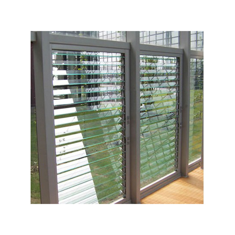 New Products 2024 Aluminum Frame Louvers Window Glass Shutters