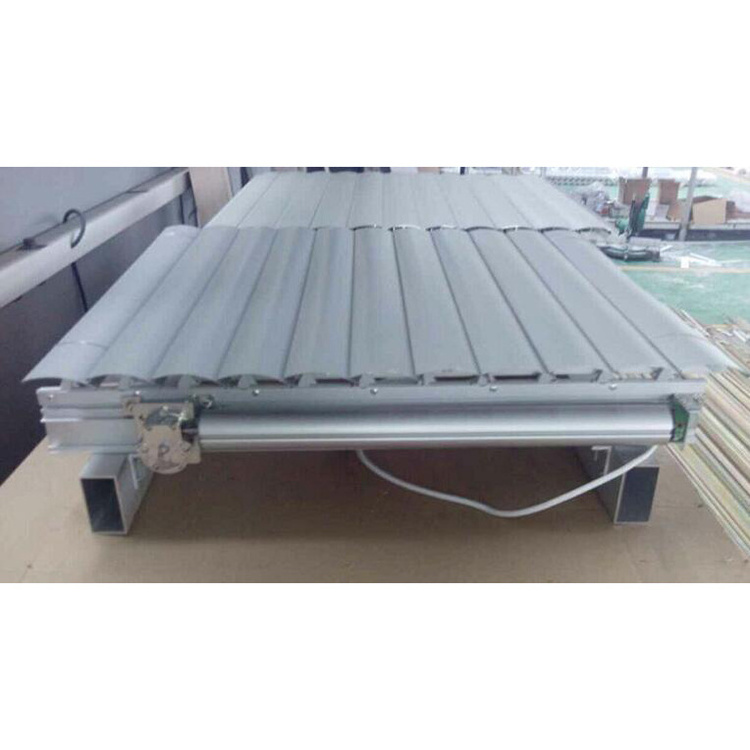 Wholesale Aluminum Aerofoil Waterproof Windproof Sun shade Louvered Shutter Roller Shutter Metal Louvres