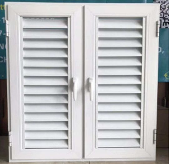 New Design Hurricane Impact Metal Window Shutters Aluminium Louver Window/Jalousie External Shutters Door