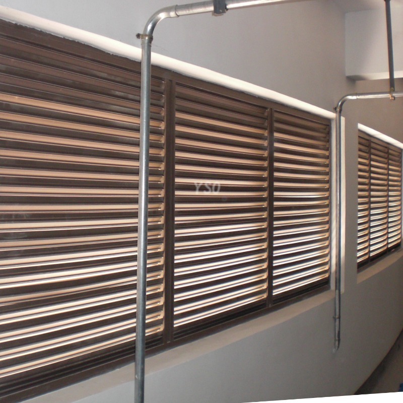 Metal Aluminum Exterior Blind / Sun Shutter / Sun Louvers