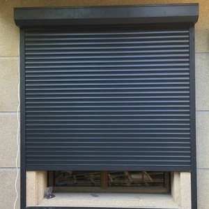 Automatic Roll up Window Shutters Price Electric Hurricane Roller Louver Aluminium Alloy Shutters Blinds