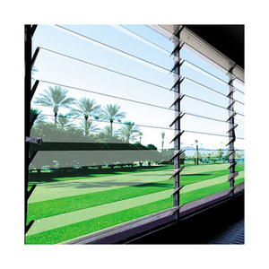 New Products 2024 Aluminum Frame Louvers Window Glass Shutters