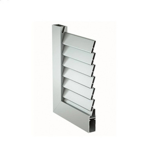 Custom Size Aluminium Widow Interior Plantation Louver Aluminum Shutter Suitable for All Windows