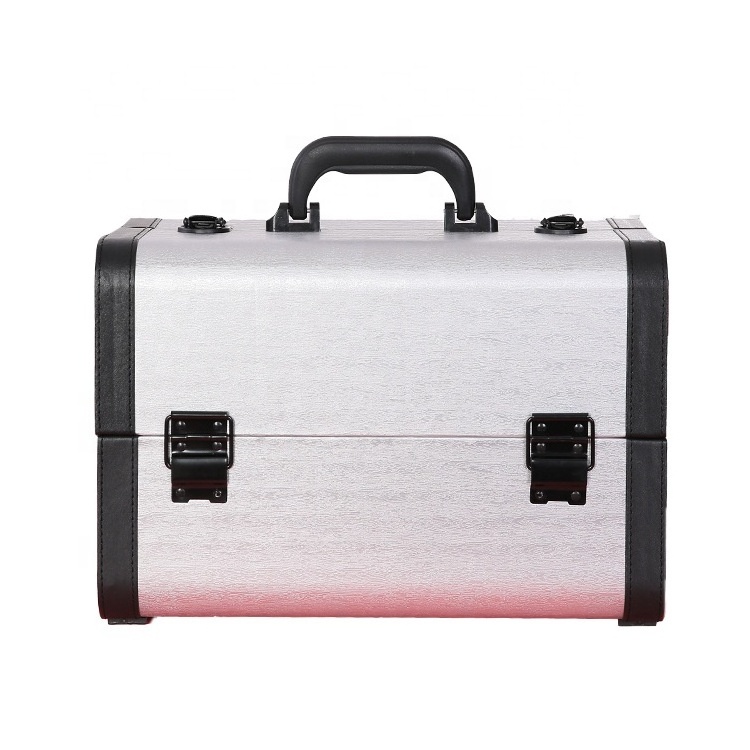 Yaeshii  Professional Cosmetic Suitcases Large Capacity Makeup Box Manicure Cosmetology Case