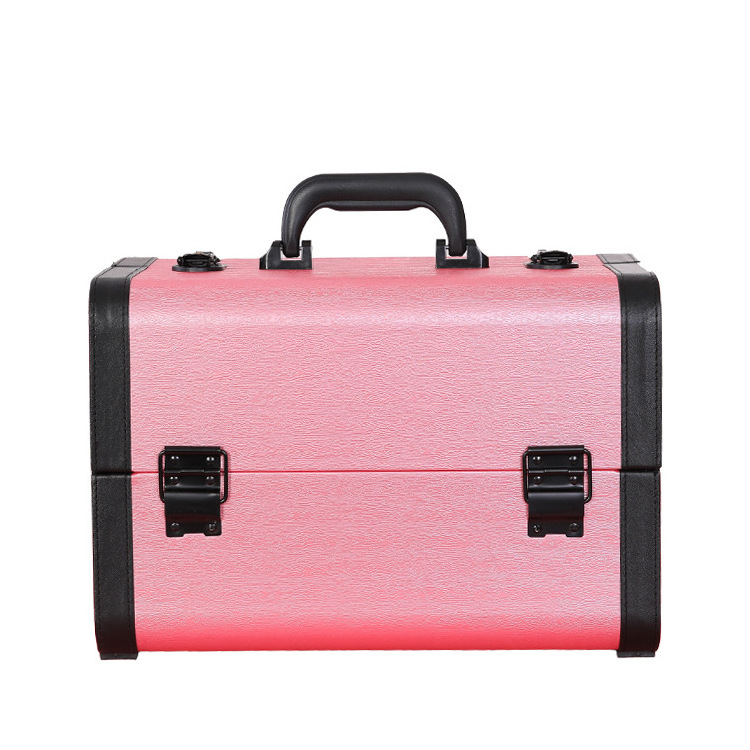 Yaeshii  Professional Cosmetic Suitcases Large Capacity Makeup Box Manicure Cosmetology Case