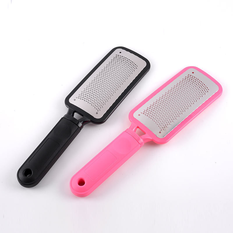 Stainless Steel Foot File Foot Care Pedicure Kit Feet Rasp Remover With Plastic Handle Pedicure Tools