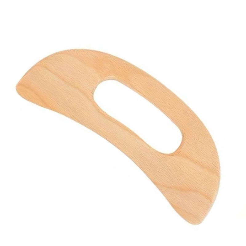 Wooden GuaSha Scraping board Lymphatic Drainage Tool Beech Wood Therapy Massager Tool Anti Cellulite Paddle Massager Tools