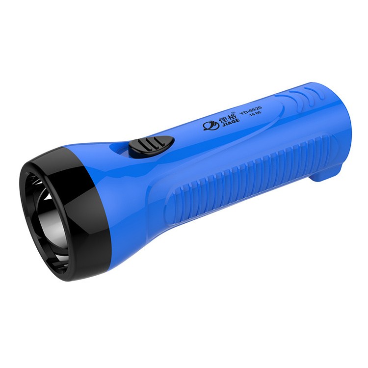 2022 jiage  rechargeable flashlight with customized plug and directly charge LED torch popular in the world market