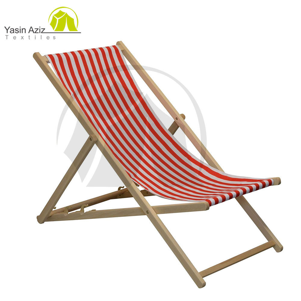 Folding Deck Chair Wood Beach Chair