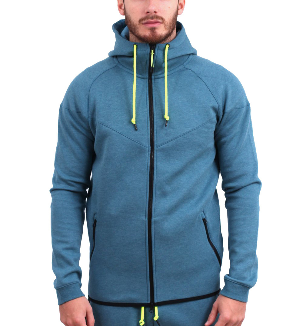 High Quality Streetwear Over Size Wholesale Sweatsuit Fashion Clothing Men Blank Hoodies Joggers Custom Pullover Cotton OEM