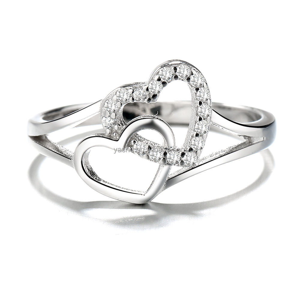 Best Selling Classics Design TI Nail Ring 925 Sterling Silver Jewelry Women Gift