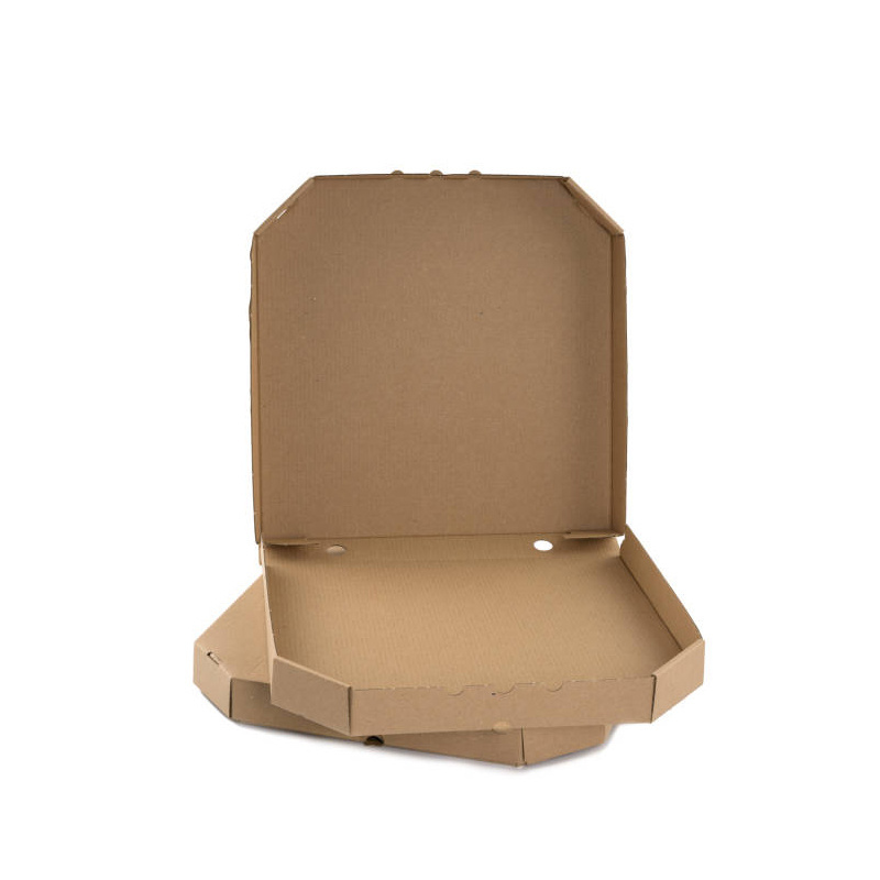 Customize Your Own Logo 12 Inch Personalised All Size Bulk Blank Corrugated With Window Cone For Slices Insulated Pizza Box