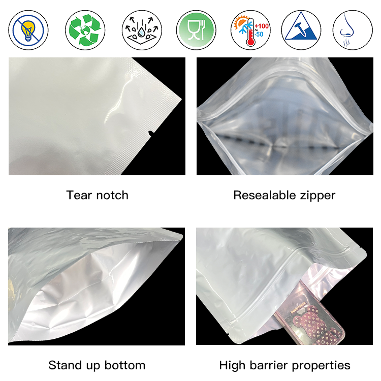 Resealable 5 Gallon Ziplock Aluminum Foil Mylar Bags Food Storage With Oxygen Absorbers Bucket For Food Storage Made In Usa