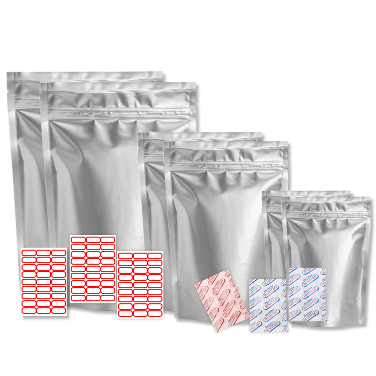 Buckets Large 1 Quart Gallon 3.55 Gallon Smell Proof Packaging Aluminum Foil Mylar Bags With Oxygen Absorbers For Food Storage