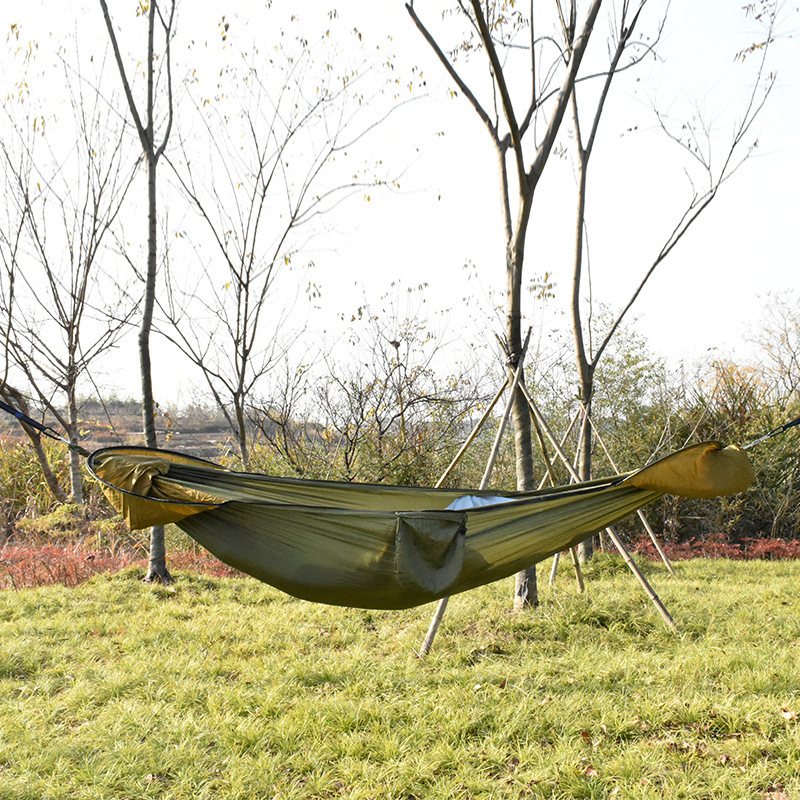 S038 Customize outdoor camping nylon ripstop hiking hammock mosquito net