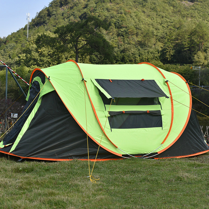 T032 wholesale outdoor four-sidedventilation custom pop up camping tent easy open