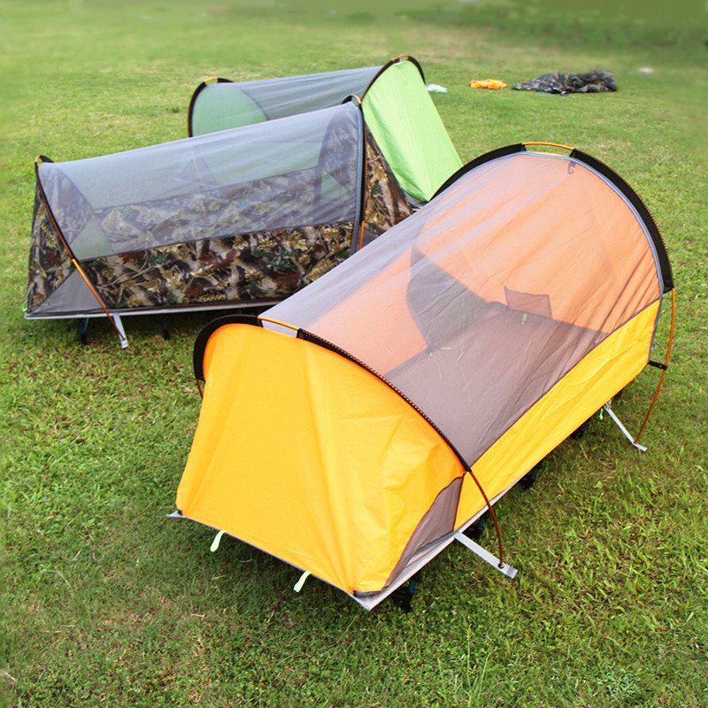 T031 Two-in-one outdoor camping folding bed off the ground fishing tents