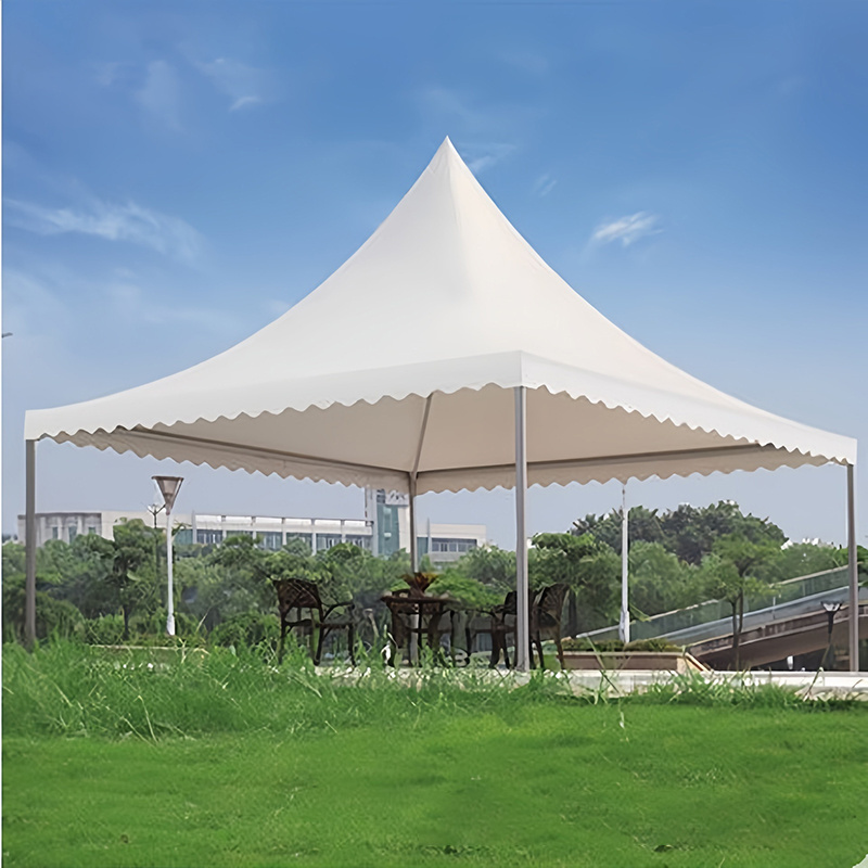 T081 Aluminum high peak tent 3X3 4X4 5X5 6X6 wedding party pagoda tents for events