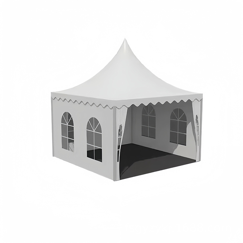 T081 Aluminum high peak tent 3X3 4X4 5X5 6X6 wedding party pagoda tents for events