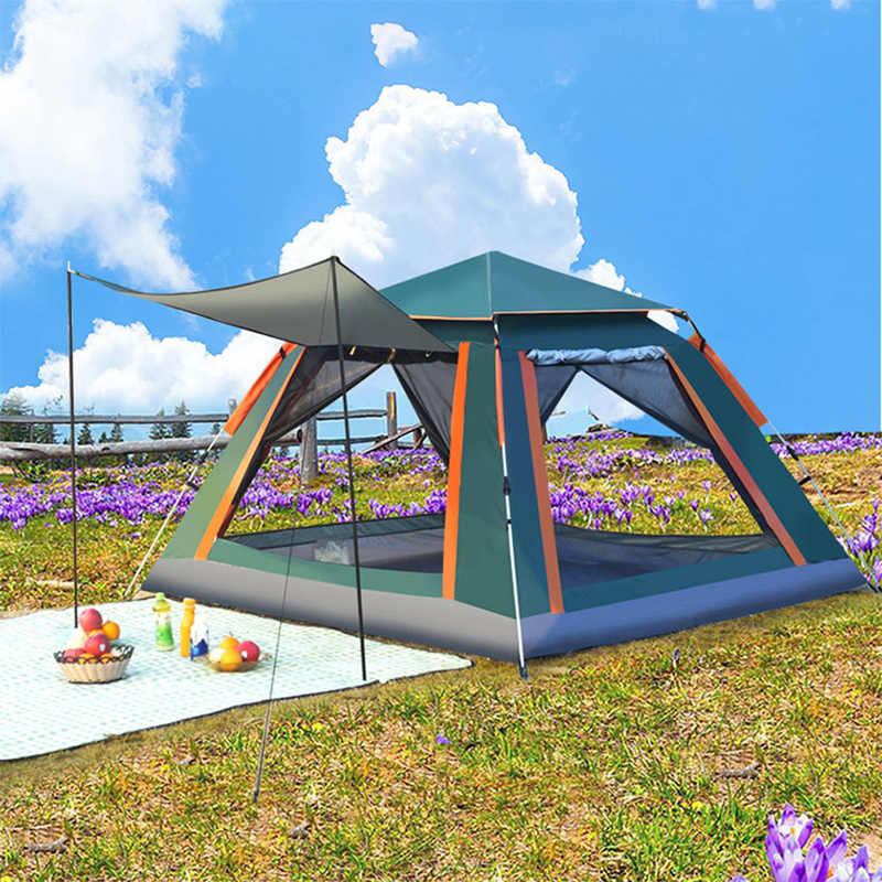 T021 Family 2 3 4 person picnic beach pergola sun shelter shade outdoor automatic tent camping