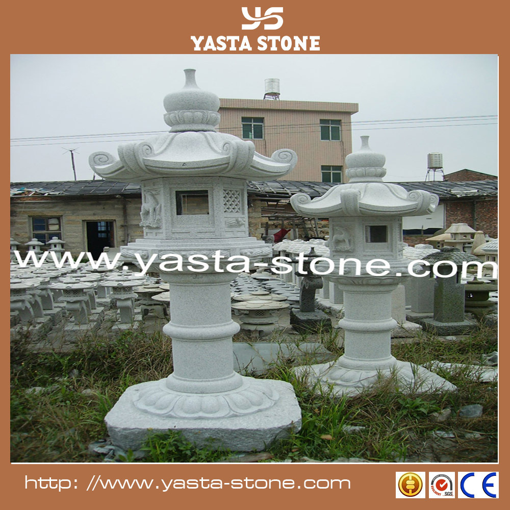 wholesale japanese garden stone lantern for garden decoration