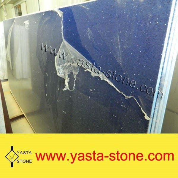 Low Price Artificial Quartz Slab Tile Starlight Quartz Stone