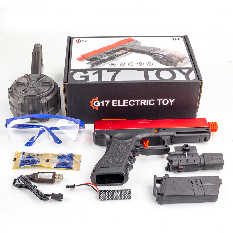 Safety Toy Electric Ejection Rechargeable  Ball Gun Gel Water Bullet Gel Splatter beads Paintball electric Gun