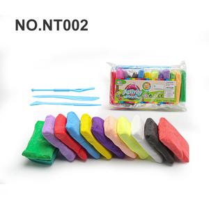 Hot selling Light weight NO-TOXIC Air Dry Clay slime Magic foam play dough Modeling super light Clay for Kids Plasticine