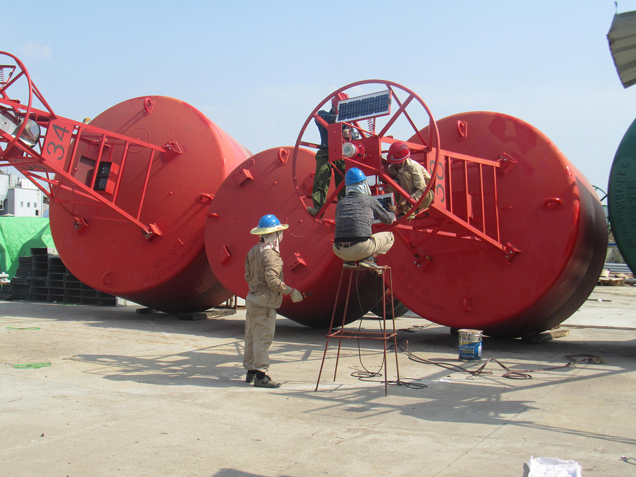 2022 hot sale XF3.6-D1 steel made 19ton buoyance Mooring Buoy