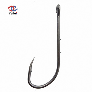 92247 Baitholder Fishing Hooks Jig Hooks Black High Carbon Steel Hook 6#-6/0