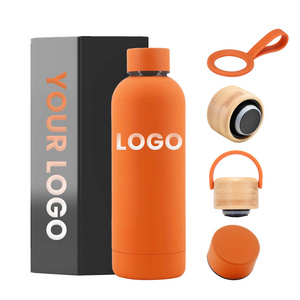 New Arrival 17oz 500ml Walled Travel Bottle with Water Proof Lid Thermos Flask Sports Stainless Steel Narrow Mouth Water Bottles