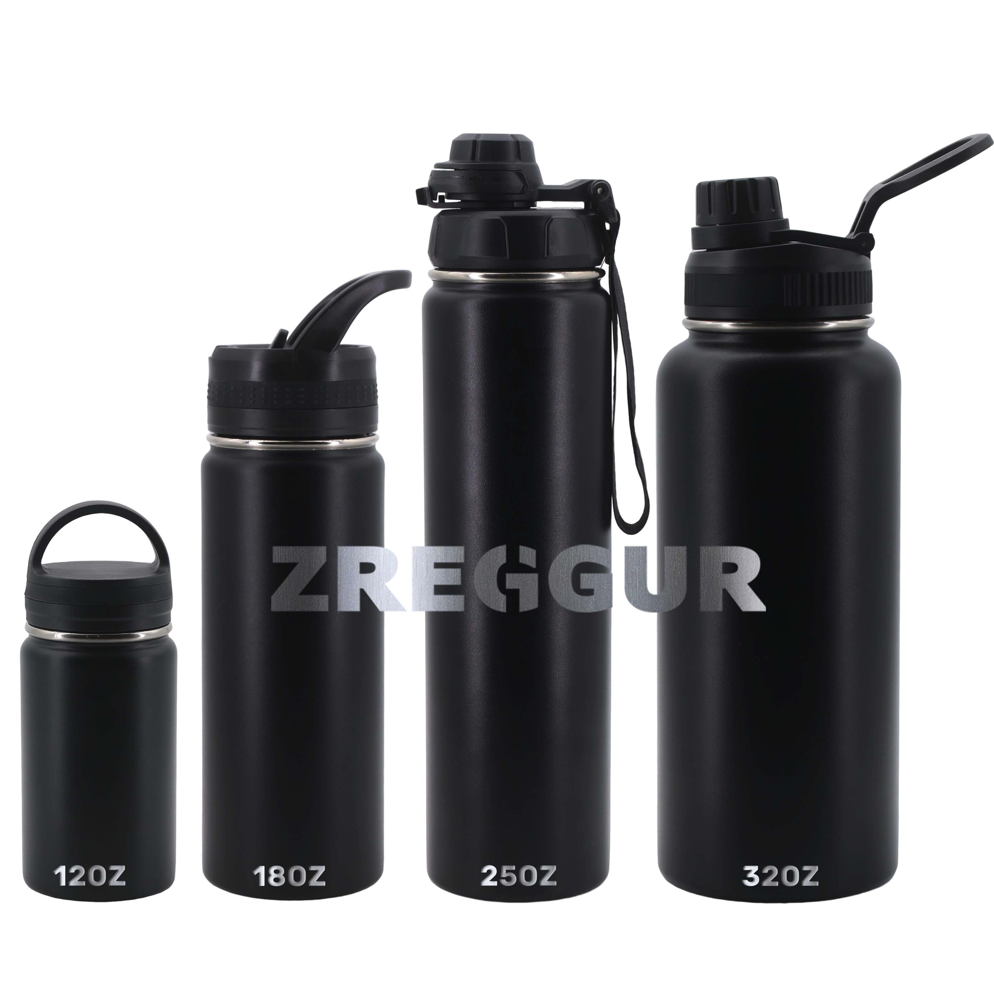 New Products 2024 12oz 25oz 32oz 40oz Double Wall Stainless Steel Water Bottle Eco-Friendly Custom Water Bottles with Lids