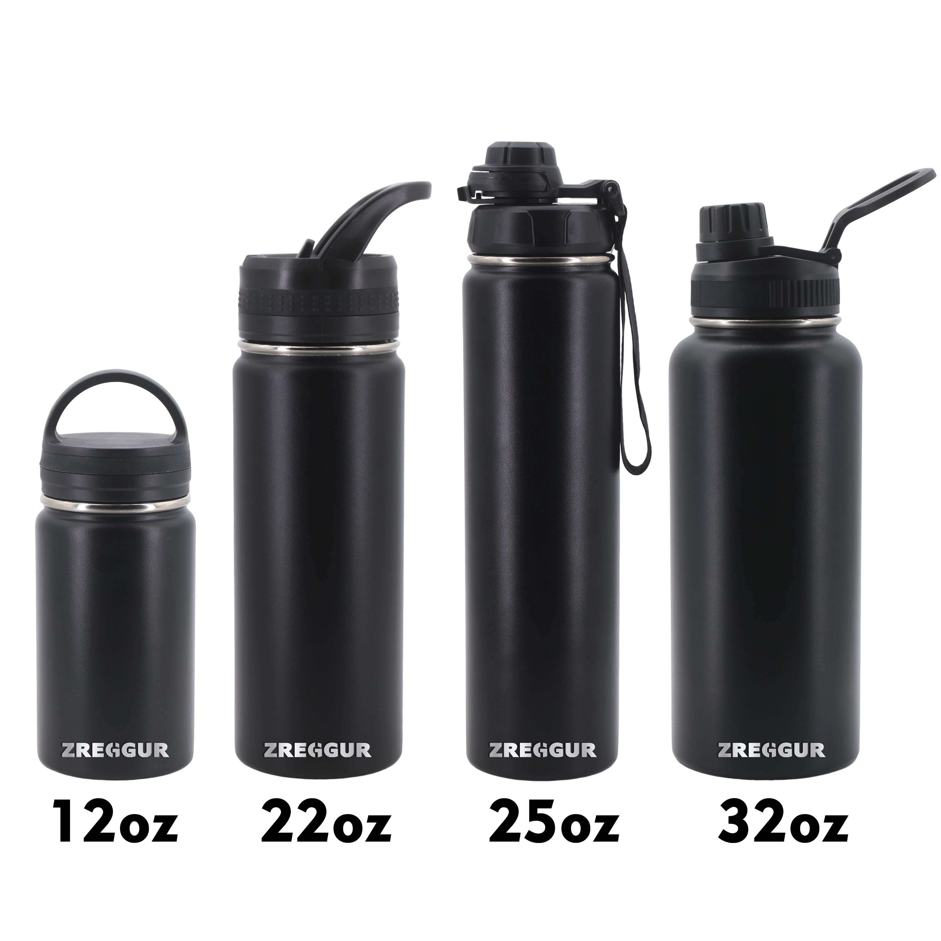 New Products 2024 12oz 25oz 32oz 40oz Double Wall Stainless Steel Water Bottle Eco-Friendly Custom Water Bottles with Lids