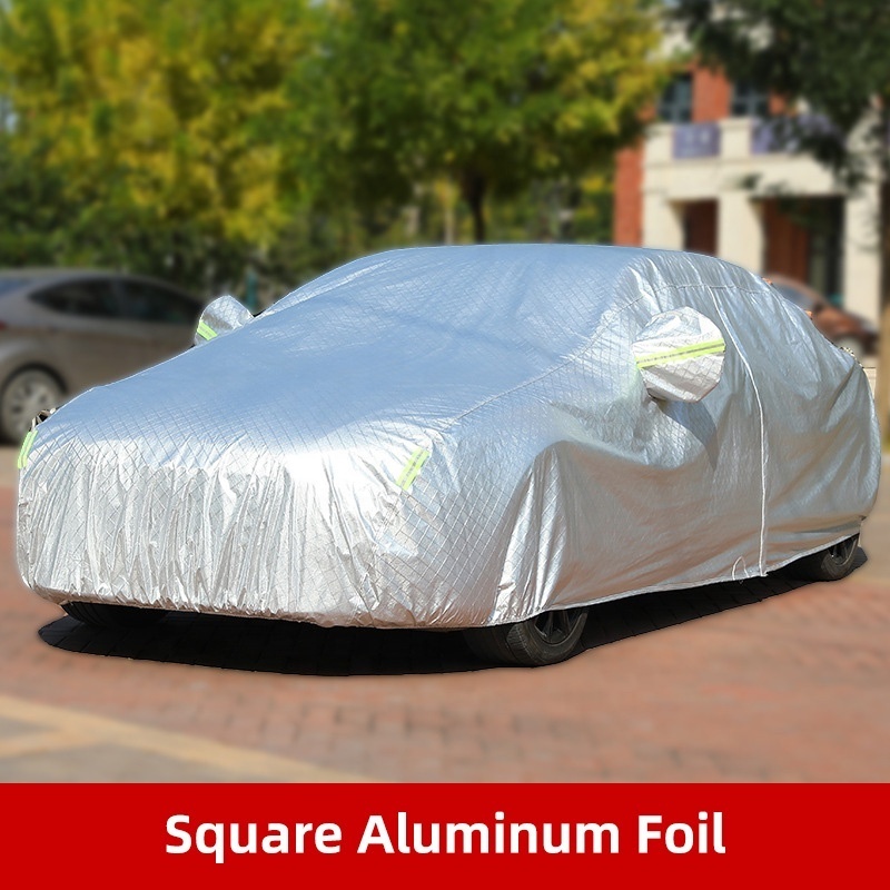 Universal PEVA car covers oxford fabric sunshade for car cover outdoor snow rain waterproof aluminium foil custom CC1