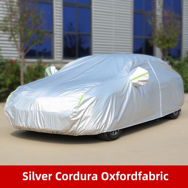 Universal PEVA car covers oxford fabric sunshade for car cover outdoor snow rain waterproof aluminium foil custom CC1