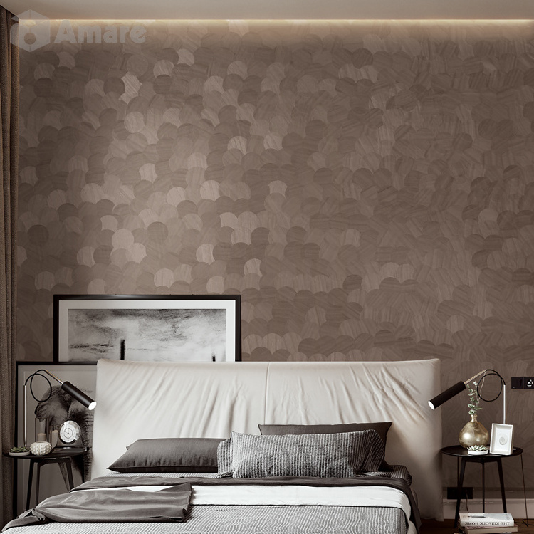 Free Sample Manual Wallpaper 3D Home Wood Texture Vinyl Wallpaper Wallcovering For Wall Decoration