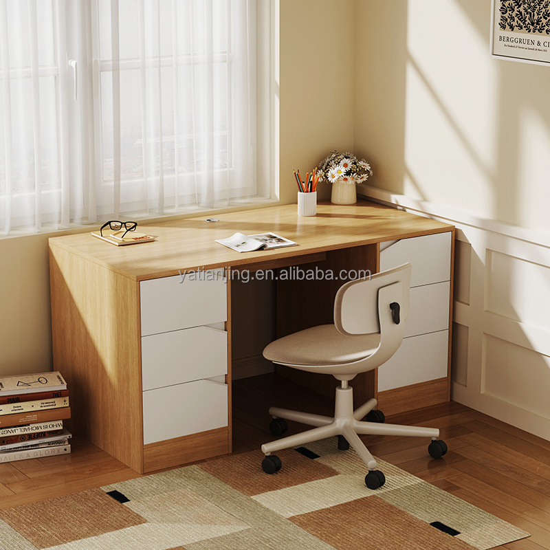 Executive Office Desk Computer Reading Tables Home Office Desk Furniture Small Office Table Desk with Drawers bureau de travai