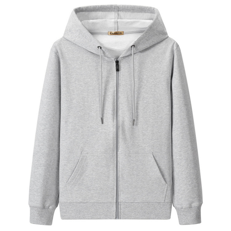 wholesale mens 100% Cotton plain full zip up hoodie custom logo oversize Pullover blank heavy weight hoodies