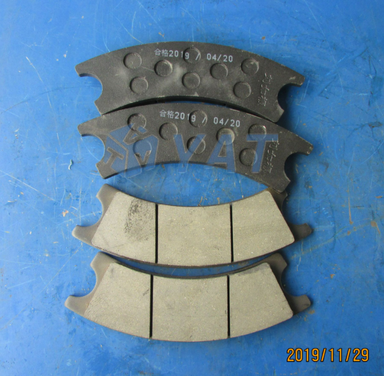 ZL50G wheel Loader Spare Parts 860154689 05035111 brake pad