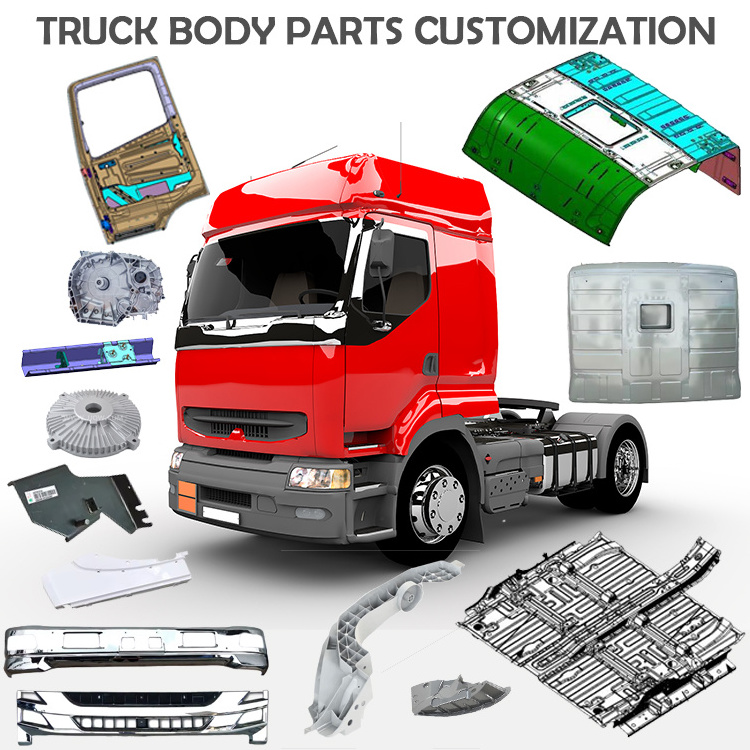 CASE CARTER HOWO Truck Body Spare Parts Assembly Truck Cab Underpan stamping parts Trucks frame